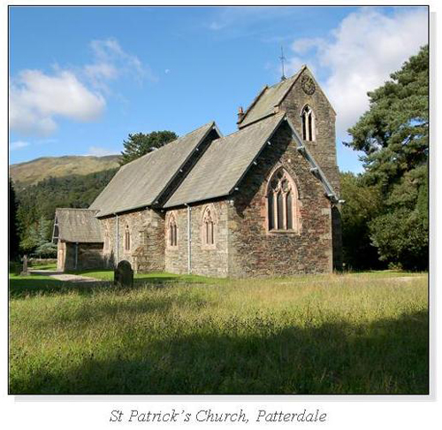 St Patrick's Church, Patterdale Square Cards