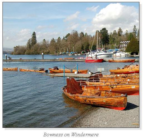 Bowness on Windermere Square Cards