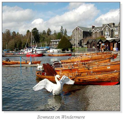 Bowness on Windermere Square Cards