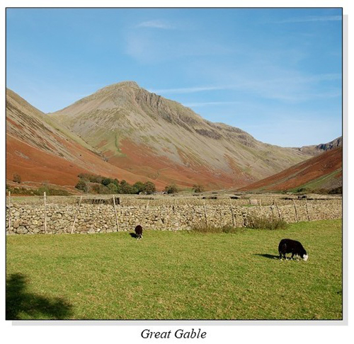 Great Gable Square Cards