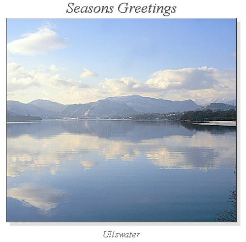 Ullswater Christmas Square Cards