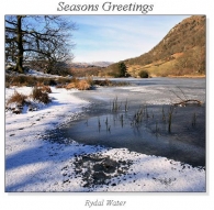 Rydal Water Christmas Square Cards