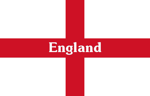England Flag Picture Magnets
