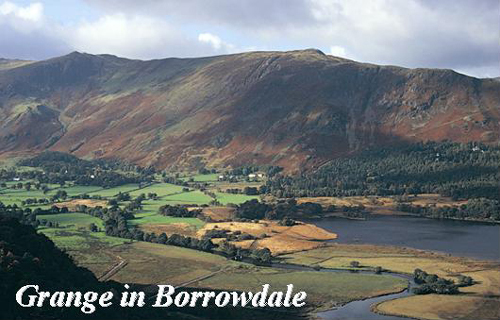 Grange in Borrowdale Picture Magnets