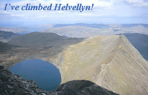 Ive climbed Helvellyn Picture Magnets