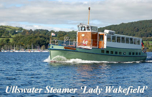 Ullswater Steamer Lady Wakefield Picture Magnets