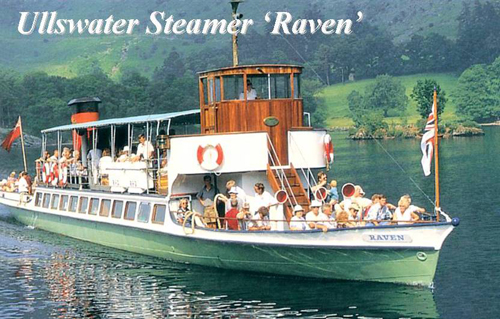 Ullswater Steamer Raven Picture Magnets