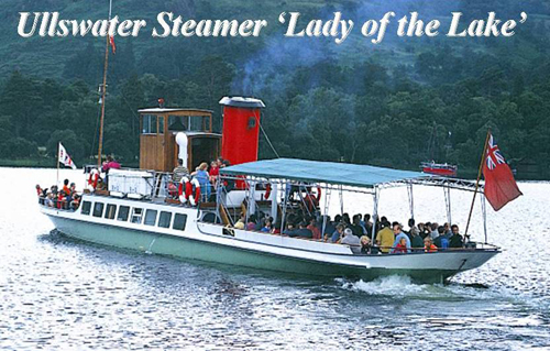 Ullswater Steamer Lady of the Lake Picture Magnets