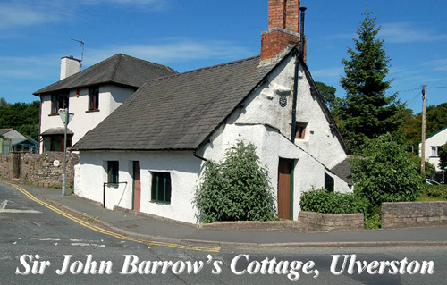 Sir John Barrow's Cottage, Ulverston Picture Magnets