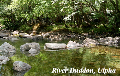 River Duddon, Ulpha Picture Magnets