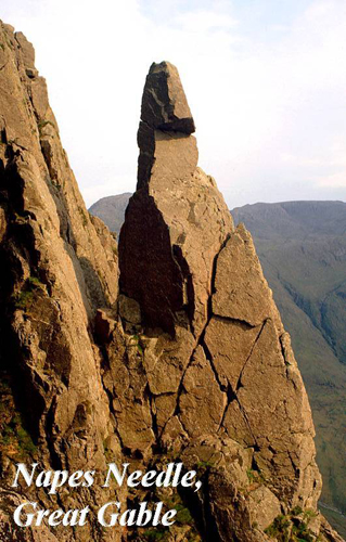 Napes Needle, Great Gable Picture Magnets