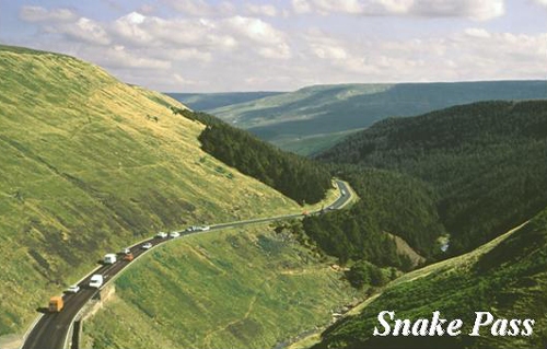 Snake Pass Picture Magnets