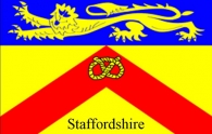 Staffordshire Flag Picture Magnets
