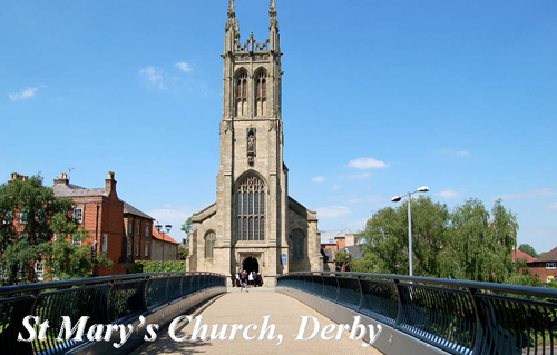 St Mary's Church, Derby Picture Magnets