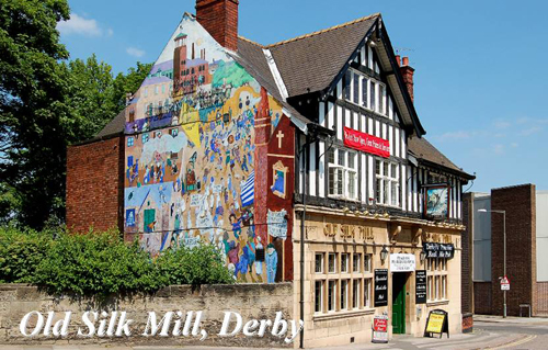 Old Silk Mill, Derby Picture Magnets