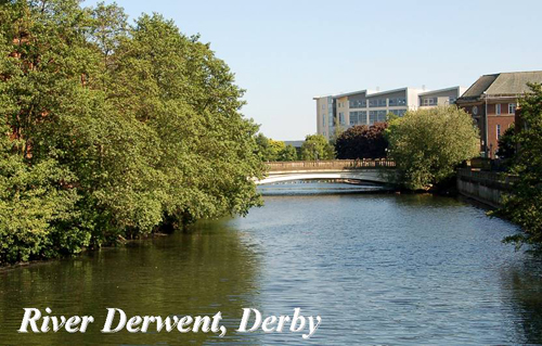 River Derwent, Derby Picture Magnets