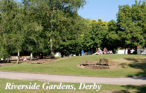 Riverside Gardens, Derby Picture Magnets