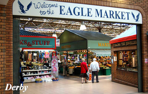 Eagle Market, Derby Picture Magnets