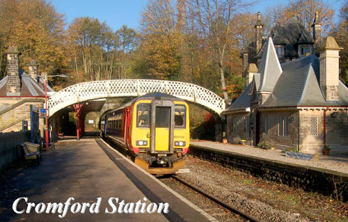 Cromford Station Picture Magnets