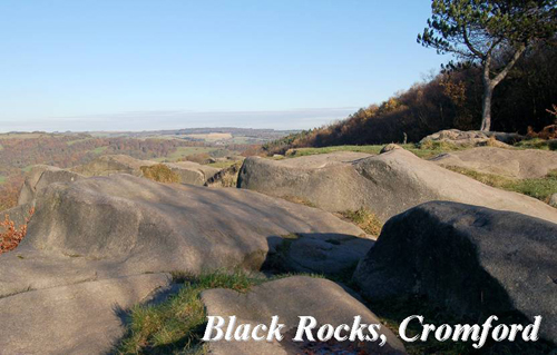 Black Rocks, Cromford Picture Magnets