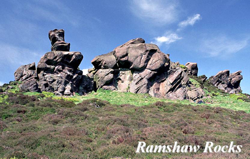 Ramshaw Rocks Picture Magnets