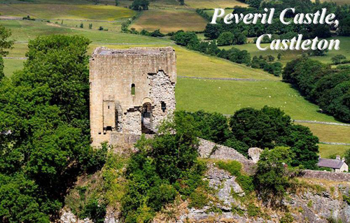 Peveril Castle, Castleton Picture Magnets