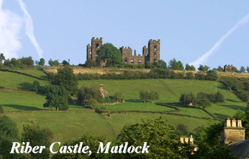 Riber Castle, Matlock Picture Magnets