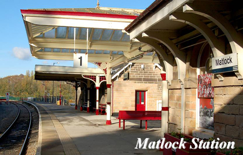 Matlock Station Picture Magnets