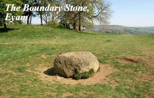 The Boundary Stone, Eyam Picture Magnets