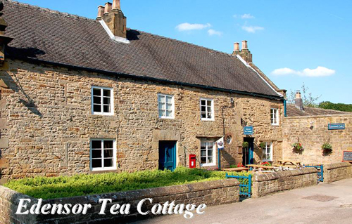 Edensor Tea Cottage Picture Magnets