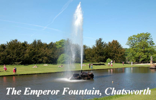 The Emperor Fountain, Chatsworth Picture Magnets