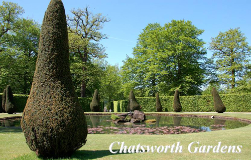 Chatsworth Gardens Picture Magnets