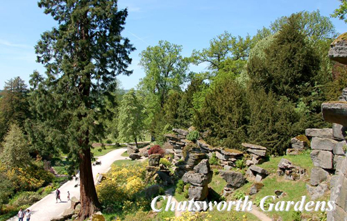Chatsworth Gardens Picture Magnets