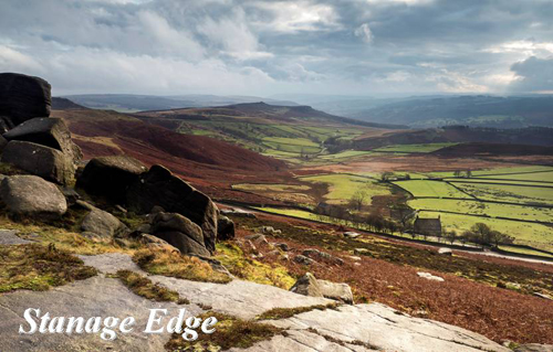 Stanage Edge Picture Magnets