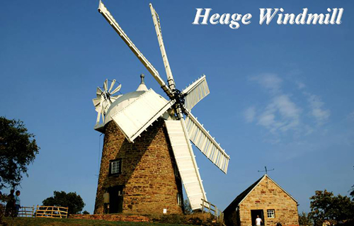 Heage Windmill Picture Magnets