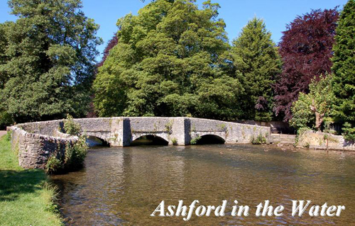 Ashford in the Water Picture Magnets