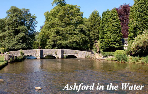 Ashford in the Water Picture Magnets