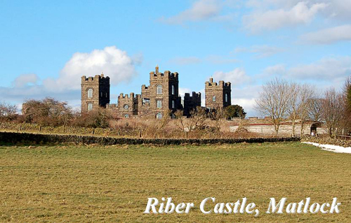 Riber Castle, Matlock Picture Magnets