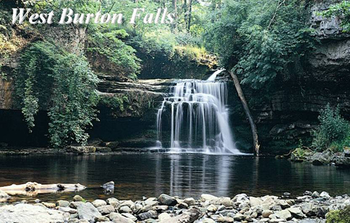 West Burton Falls Picture Magnets