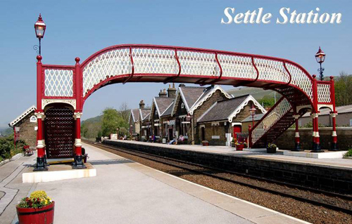 Settle Station Picture Magnets