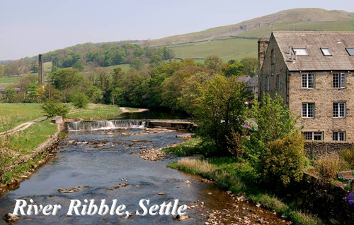 River Ribble, Settle Picture Magnets