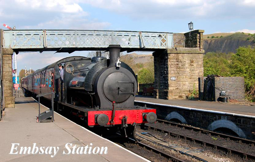 Embsay Station Picture Magnets