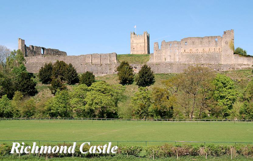 Richmond Castle Picture Magnets