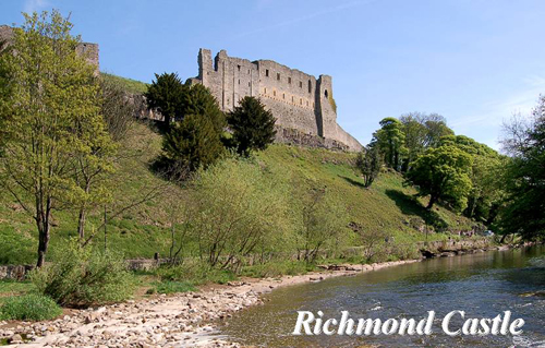 Richmond Castle Picture Magnets