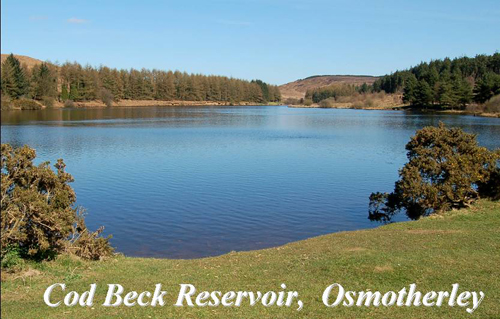 Cod Beck Reservoir, Osmotherley Picture Magnets
