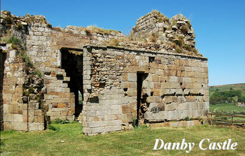 Danby Castle Picture Magnets
