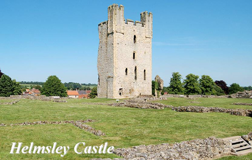 Helmsley Castle Picture Magnets