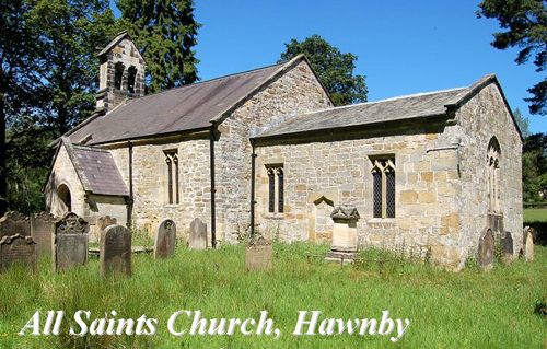All Saints Church, Hawnby Picture Magnets