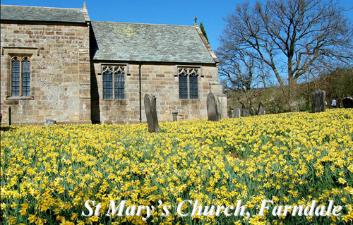 St Mary's Church, Farndale Picture Magnets