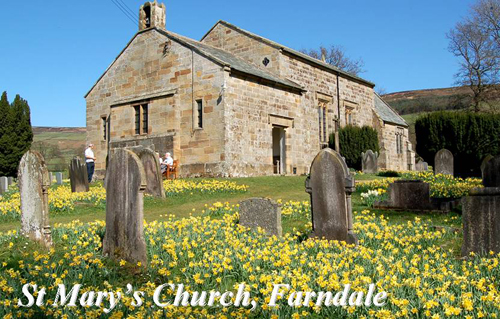 St Mary's Church, Farndale Picture Magnets